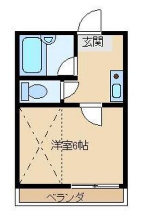 クレセントハイツ美園の物件間取画像